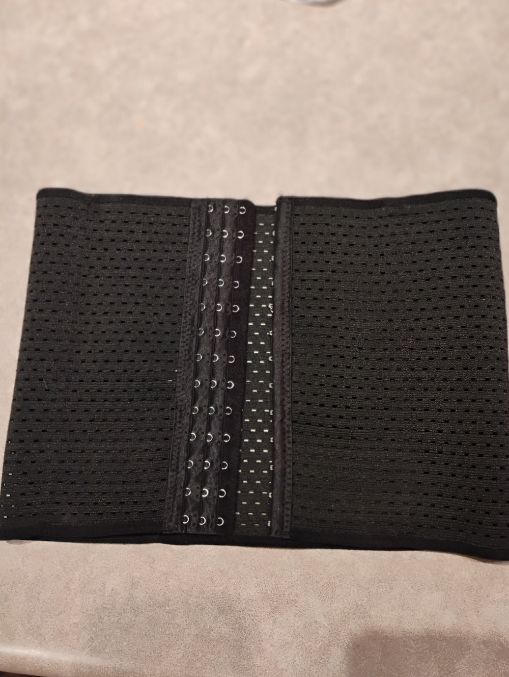 🔥HOT DEAL🔥Waist Trainer Belt Black Hook To Eye Breathable NEW!!